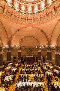 Wedding photos from high above a Weylin B. Seymour's Wedding