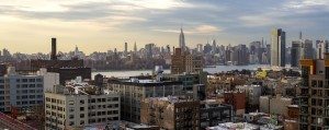 The roof of Weylin B Seymours, an event space in Brooklyn