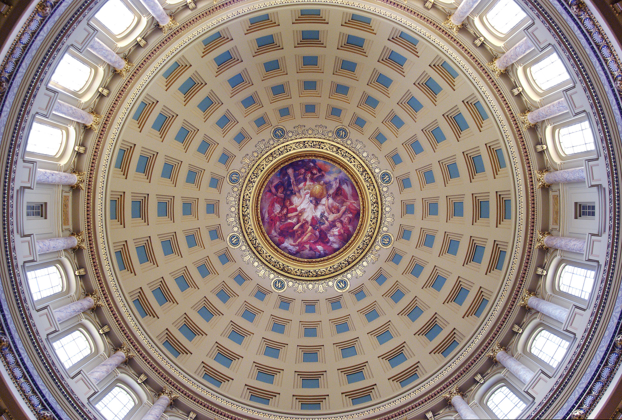 The Wisconsin State Capital By George B. Post - Weylin